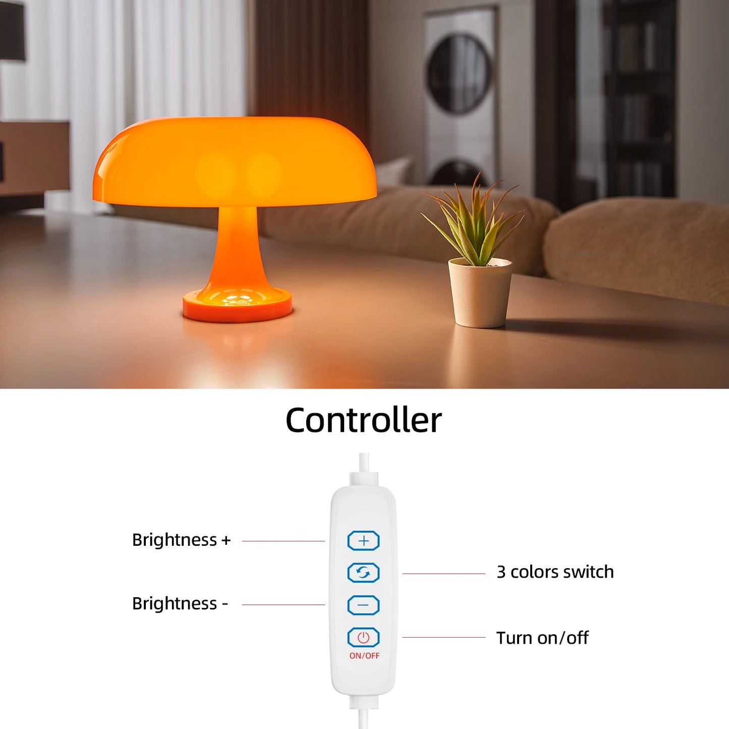 The Nostal Mushroom Lamp