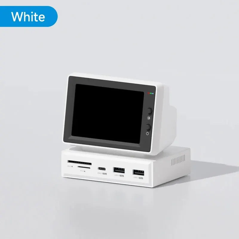 Retro Mini Docking Station Monitor