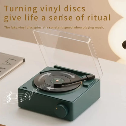 The Nostal Speaker - Retro Vinyl Bluetooth Speaker