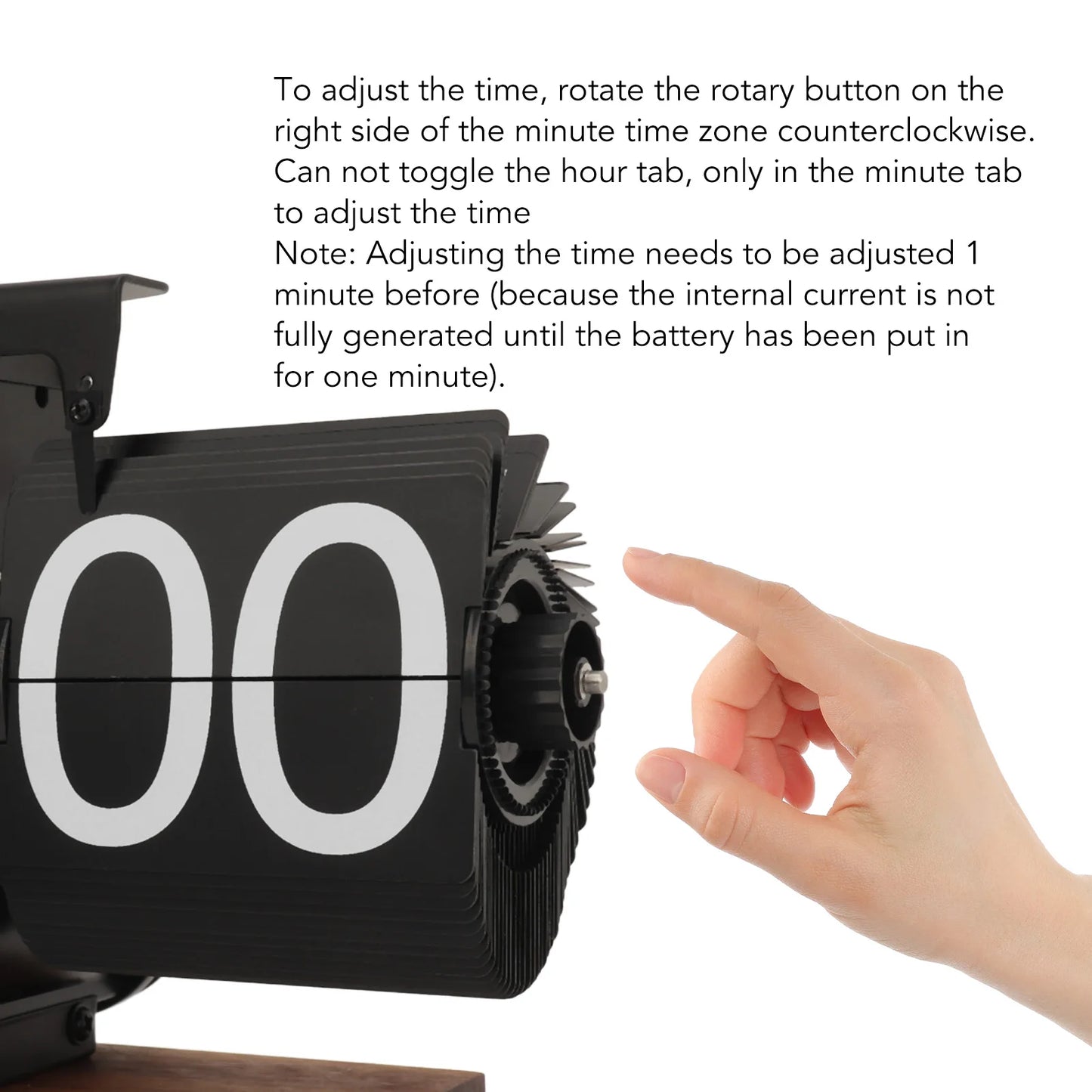 The Nostal Flip Clock - Automatic Turning Flip Clock