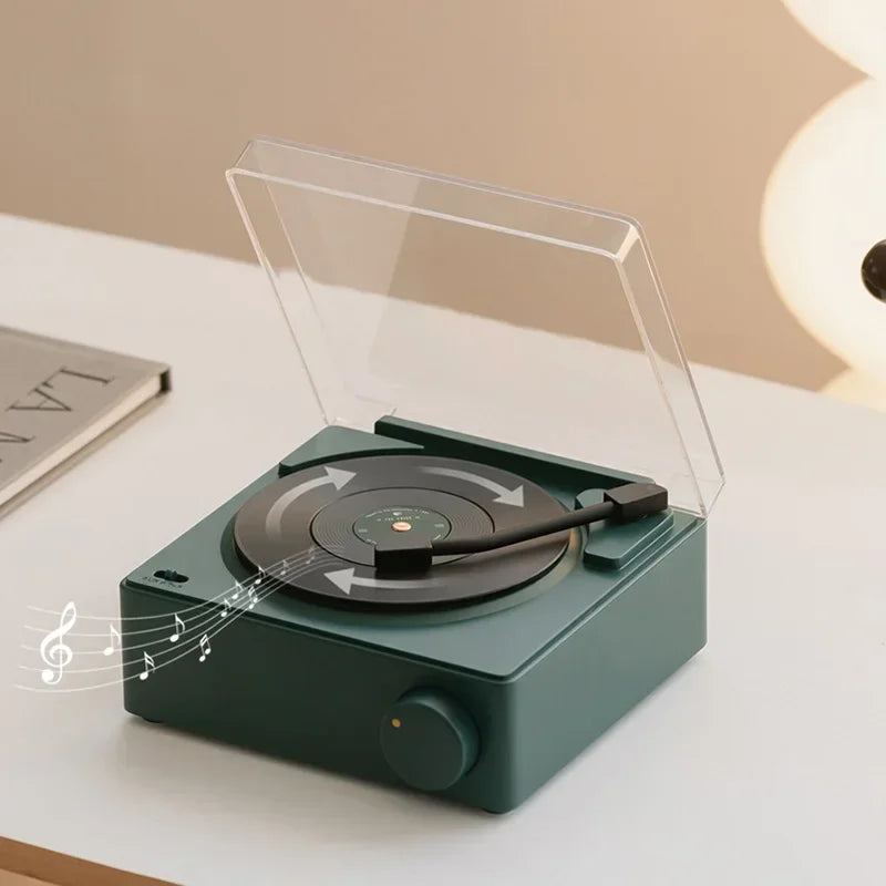 The Nostal Speaker - Retro Vinyl Bluetooth Speaker